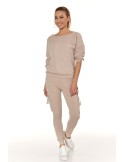 Alltags-Sportset für Damen, Beige 28130 – Online-Shop – Boutique